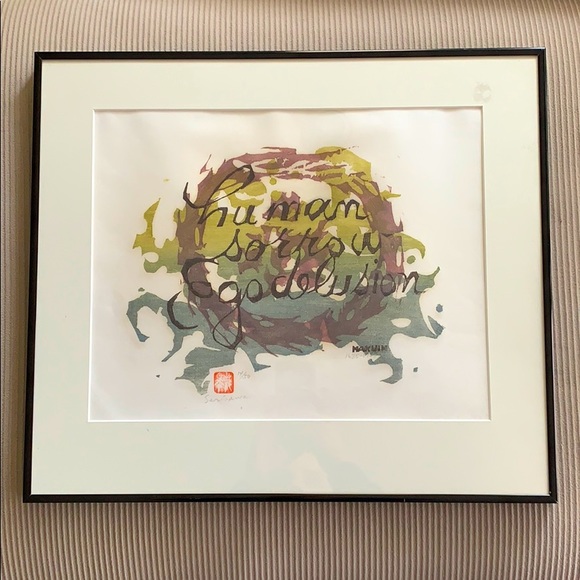 Wall Decor Rare Sueo Serisawa Hakuin Painting Japanese Wall Art